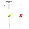 image6 Inch Long Cotton Swabs of Medium and Large Pets Ears Cleaning or Makeup 100pcs6 100pcs