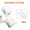image6 Inch Long Cotton Swabs of Medium and Large Pets Ears Cleaning or Makeup 100pcs6 400pcs