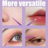 image600PCS Disposable Micro Applicators Brush for Eyelash and Make up Brushes and Personal Care Microswabs Pink Head Diameter 20mmPurple