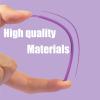 image600PCS Disposable Micro Applicators Brush for Eyelash and Make up Brushes and Personal Care Microswabs Pink Head Diameter 20mmPurple