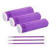 image600PCS Disposable Micro Applicators Brush for Eyelash and Make up Brushes and Personal Care Microswabs Pink Head Diameter 20mmPurple