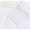 imagePaper Stick Thick Cotton Swabs with Precision and Flattened Tip 375pcs PointedampampFlattened Tip Cosmetic Applicators XL Size375pcsPointedFlattened