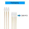 imagePrecision Cotton Swabs with 6 Long Sticks for Gun Cleaning Makeup or Pets 500pcs2000P
