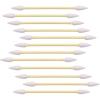 image1200pcs Precision Tip Cotton Swabs for Makeup Bamboo Sticks and Double Pointed2400pcs