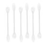 imagePaper Stick Thick Cotton Swabs with Precision and Flattened Tip 375pcs PointedampampFlattened Tip Cosmetic Applicators XL Size375pcsPointedFlattened