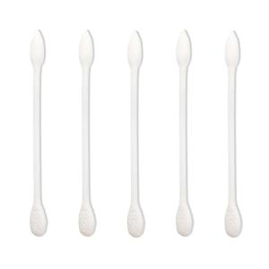 image1200pcs Precision Tip Cotton Swabs for Makeup Bamboo Sticks and Double Pointed900pcsPointedFlattened