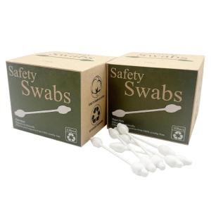 image4 Packs Safety Cotton Swabs with Large Tips Baby Cotton Buds 432pcs216pcs