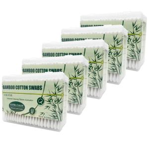 imageBamboo Cotton Swabs Biodegradable Wood Cotton Buds 1000pcsBamboo 1000pcs