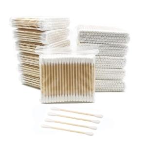 imageCotton Swabs with Wooden SticksBiodegradable Cotton Buds 2000pcs2000pcs