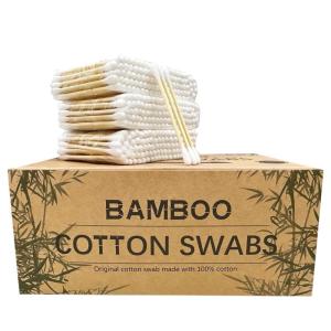 imageCotton Swabs with Wooden SticksBiodegradable Cotton Buds 2000pcs900pcs