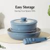 imageRedchef Removable Handle  Detachable Handle Cookware Replacement Universal Pot Handle Ideal Replacement for All Cookware Blue