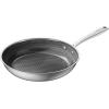 imageRedchef Non Stick Frying Pans Hybrid 10 Inch Ceramic Frying Pan TriPly Stainless Steel Skillet Non Toxic PFAS PFOA ampamp PTFE Free Dishwasher ampamp Oven Safe Compatible with All CooktopsBlack