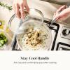 image:imageRedchef Nonstick Stock Pots Set 5QT Sauce Pan with Lids25QT 35QT Multifunctiona Kitchen Cookware Sets Non Toxic with Stay Cool Handle PTFE amp PFAS amp PFOA Free DishwasherOven Safe BlueBeige