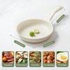 image:imageRedchef Ceramic Frying Pan Small Nonstick Frying Pan Non Stick Pans for Eggs amp Omelets PFOA amp PFASFree Compatible with All Cooktops Beige 95 Inches