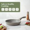 image:imageRedchef Ceramic Pan Nonstick Nonstick Frying Pan Large Fry Pans PFAS amp PFOAFree NonToxic Induction Compatible Pans Ergonomic Handles Suitable for All Stove Beige White 11Gray