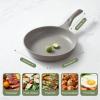 image:imageRedchef Ceramic Pan Nonstick Nonstick Frying Pan Large Fry Pans PFAS amp PFOAFree NonToxic Induction Compatible Pans Ergonomic Handles Suitable for All Stove Beige White 11Gray