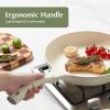 image:imageRedchef Frying Pan Bakelite Handle Non Stick Skillet Handle Accessories Repalcement Compatible Ceramic Frying Pan Skillet GrayBeige