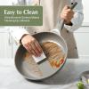 image:imageRedchef Frying Pan Bakelite Handle Non Stick Skillet Handle Accessories Repalcement Compatible Ceramic Frying Pan Skillet GrayGray