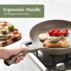 image:imageRedchef Frying Pan Bakelite Handle Non Stick Skillet Handle Accessories Repalcement Compatible Ceramic Frying Pan Skillet GrayGray