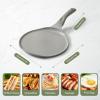 image:imageRedchef Nonstick Crepe Pan Nonstick 12 Inch with Ceramic Coatingg Non Stick Flat Skillet Professional Pancake Griddle Pan Induction Compatible PFASPFOAPTFE Free StayCool Handle GrayGray