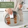 image:imageRedchef Nonstick Crepe Pan Nonstick 12 Inch with Ceramic Coatingg Non Stick Flat Skillet Professional Pancake Griddle Pan Induction Compatible PFASPFOAPTFE Free StayCool Handle GrayGray