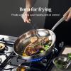 image:imageRedchef Stainless Steel Skillet Stainless Steel Frying Pan Professional Uncoated Frying Pan Healthy Induction Cookware for Searing amp Sauting WarpResistant Bonded Bottom Oven Safe Pan 95 Inch8 Inch