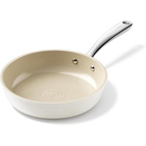 image:imageRedchef Ceramic Deep Saute Pan with Lid Large Jumbo Cooker 11 Inch Frying Pans Nonstick with Stay Cool Handle Non Toxic Cooking Skillet Kitchen Induction Dishwasher Safe PFOA amp PFAS FreeBlueBeige