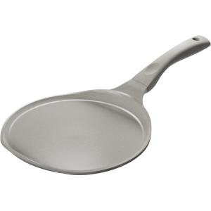 image:imageRedchef Nonstick Crepe Pan Nonstick 12 Inch with Ceramic Coatingg Non Stick Flat Skillet Professional Pancake Griddle Pan Induction Compatible PFASPFOAPTFE Free StayCool Handle GrayGray