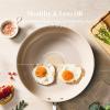 image:imageRedchef Ceramic Nonstick Frying Pan Set Ceramic Skillets with StayCool Stainless Steel Handles Induction Compatible PFAS PFOA PTFE Free Oven Safe 3 Cork Protective Pads Sea Salt Blue89511Pumpkin Orange