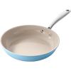 image:imageRedchef Ceramic Nonstick Frying Pan Set Ceramic Skillets with StayCool Stainless Steel Handles Induction Compatible PFAS PFOA PTFE Free Oven Safe 3 Cork Protective Pads Sea Salt Blue89511Sea Salt Blue