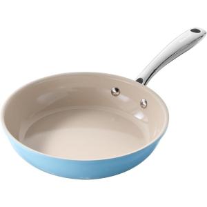 image:imageRedchef Ceramic Nonstick Frying Pan Set Ceramic Skillets with StayCool Stainless Steel Handles Induction Compatible PFAS PFOA PTFE Free Oven Safe 3 Cork Protective Pads Sea Salt Blue89511Sea Salt Blue