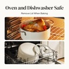 image:imageRedchef Ceramic Stock Pot with Lid 8 Qt Soup Pot Nonstick for Family Cooking Pasta Pot Large Induction Cooking Pot StayCool Handles Even Heating OvenDishwasher Safe PFOA Free BeigeBeige