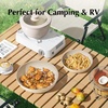 image:imageRedchef 16pcs5pcs Ceramic Pots and Pans Set Non Stick Nonstick Kitchen Cookware Set with Detachable Handle Non Toxic PFAS PFOA amp PTFE Free RV Ceramic Cookware Set for Camping DishwasherOven Saf