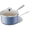 image:imageRedchef 8ich Nonstick Ceramic Sauce Pan with Lid And 8ich Ceramic Non Stick Egg Pans