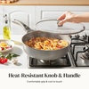 image:imageRedchef Ceramic Frying Pan with Lid Nonstick Saute Pan Cookware All Cooktop Compatibility StayCool Handles PFOA Free Healthy Coating Tempered Glass Cover Even Heat