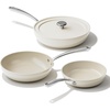 image:imageRedchef Ceramic Frying Pans 4Piece Non Stick Frying Pans 8 95 11 95 Small Nonstick Frying Pan PFOA amp PFASFree Fast amp Even Heat Compatible with All Cooktops Dishwasher Safe