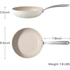 image:imageRedchef Ceramic Non Stick Egg Pans Non Toxic Frying Pan Skillet 95 11 inch Cooking Pan with Stay Cool Handle for Induction PTFE amp PFAS amp PFOA Free DishwasherOven Safe
