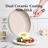 image:imageRedchef Ceramic Non Stick Egg Pans Non Toxic Frying Pan Skillet 95 11 inch Cooking Pan with Stay Cool Handle for Induction PTFE amp PFAS amp PFOA Free DishwasherOven Safe