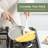 image:imageRedchef Crepe Pan Nonstick Comal Para Tortillas for Crepes 10 Inch Ceramic Tortilla Pan for Roti Dosa Tawa Pancake Pan Flat Skillet Griddle All Stoves Compatible PFASPFOAPTFE FreeBeige WhiteGray