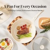 image:imageRedchef Nonstick Deep Frying Pan with Lid Ceramic Saute Pan Skillet PFOA PFOS Free Induction Compatible StayCool Helper Handle Tempered Glass Cover Dishwasher Safe Beige
