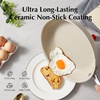 image:imageRedchef Nonstick Frying Pans Set Ceramic Pan Skillet Non Toxic Pans for Cooking 8 95 11 Ceramic Frying Pan Set PFAS amp PTFE amp PFOA Free with Stay Cool Handle Dishwasher amp Oven Safe