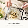 image:imageRedchef Nonstick Mini Cookware Set 8Ceramic Fry Pan 25QT Small Saucepan with Lid2Cooking Pot with StayCool Handles Compatible All Stovetops PFAS PFOA amp PTFEFree Blue