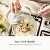 image:imageRedchef Nonstick Mini Cookware Set 8Ceramic Fry Pan 25QT35QT Small SaucepanCooking Pot with StayCool Handles Compatible All Stovetops PFAS PFOA amp PTFEFree Beige
