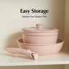 image:imageRedchef Removable Handle  Detachable Handle Cookware Replacement Universal Pot Handle Ideal Replacement for All Cookware Green Pink