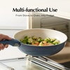image:imageRedchef Universal Pot Handle  Detachable Handle Cookware Replacement White with Blue Accents Silicone 118 inches 74 inches