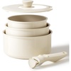 image:imageRedchef 3Pcs Sauce Pan Pot Set with Lid  Detachable Handles