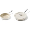 image:imageRedchef Ceramic Non Stick Egg Pans 8 Non Toxic Frying Pan Skillet11 inch Cooking Pan with Lid amp Stay Cool Handle for Induction PTFE amp PFAS amp PFOA Free DishwasherOven Safe