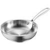 image:imageRedchef Stainless Steel Frying Pan Set Induction Kitchen Cookware Set NonToxic Uncoated Skillets for Searing amp Cooking Oven Safe Stainless Steel Cookware Set 3Piece 8 95 118 inch