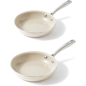 image:imageRedchef Ceramic Non Stick Egg Pans Nonstick Frying Pan Skillet 8 95 inch Cooking Pan Non Toxic with Stay Cool Handle for Induction PTFE amp PFAS amp PFOA Free DishwasherOven Safe