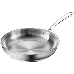 image:imageRedchef Stainless Steel Frying Pan Set Induction Kitchen Cookware Set NonToxic Uncoated Skillets for Searing amp Cooking Oven Safe Stainless Steel Cookware Set 3Piece 8 95 1111 inch